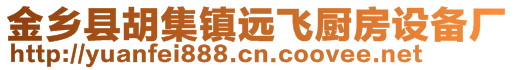 金鄉(xiāng)縣胡集鎮(zhèn)遠(yuǎn)飛廚房設(shè)備廠