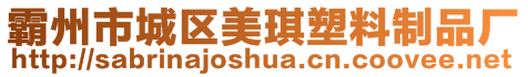 霸州市城區(qū)美琪塑料制品廠