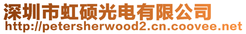 深圳市虹碩光電有限公司