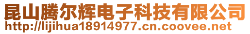 昆山騰爾輝電子科技有限公司