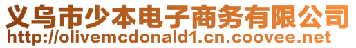 義烏市少本電子商務(wù)有限公司