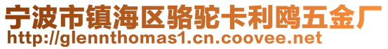 宁波市镇海区骆驼卡利鸥五金厂