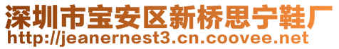 深圳市寶安區(qū)新橋思寧鞋廠