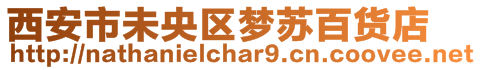 西安市未央?yún)^(qū)夢(mèng)蘇百貨店