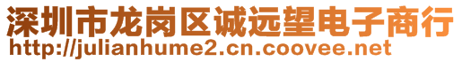 深圳市龍崗區(qū)誠遠望電子商行