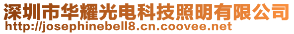 深圳市華耀光電科技照明有限公司