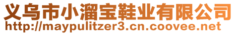 義烏市小溜寶鞋業(yè)有限公司