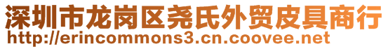 深圳市龙岗区尧氏外贸皮具商行