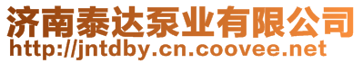 濟(jì)南泰達(dá)泵業(yè)有限公司