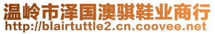 溫嶺市澤國澳騏鞋業(yè)商行