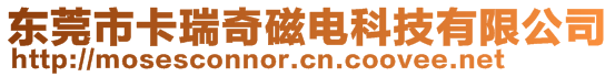 东莞市卡瑞奇磁电科技有限公司