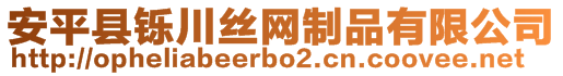 安平縣鑠川絲網制品有限公司