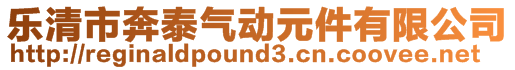 樂(lè)清市奔泰氣動(dòng)元件有限公司