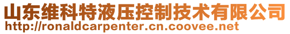 山东维科特液压控制技术有限公司