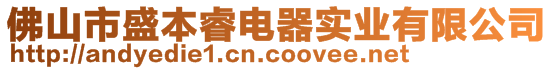 佛山市盛本睿電器實(shí)業(yè)有限公司