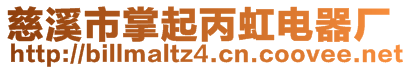 慈溪市掌起丙虹電器廠