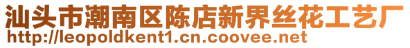 汕頭市潮南區(qū)陳店新界絲花工藝廠
