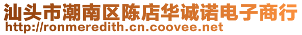 汕頭市潮南區(qū)陳店華誠諾電子商行