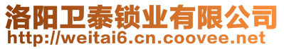 洛陽衛(wèi)泰鎖業(yè)有限公司