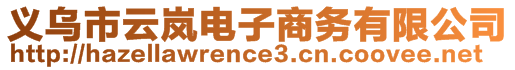 義烏市云嵐電子商務(wù)有限公司