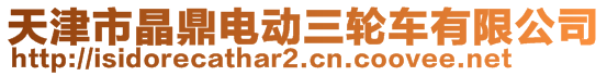 天津市晶鼎電動(dòng)三輪車有限公司