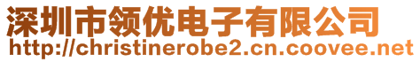 深圳市領(lǐng)優(yōu)電子有限公司