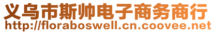 義烏市斯帥電子商務(wù)商行