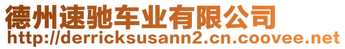 德州速馳車業(yè)有限公司