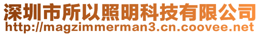 深圳市所以照明科技有限公司