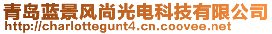 青島藍(lán)景風(fēng)尚光電科技有限公司