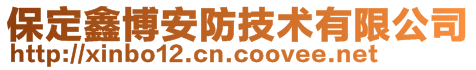 保定鑫博安防技術有限公司