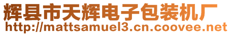 輝縣市天輝電子包裝機廠