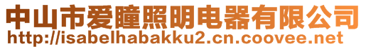 中山市愛瞳照明電器有限公司