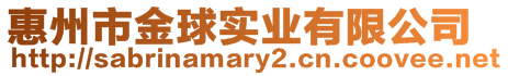 惠州市金球?qū)崢I(yè)有限公司