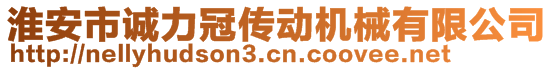 淮安市誠力冠傳動機械有限公司