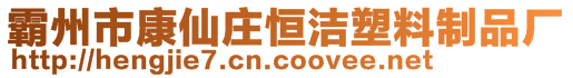 霸州市康仙庄恒洁塑料制品厂