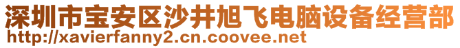 深圳市寶安區(qū)沙井旭飛電腦設(shè)備經(jīng)營(yíng)部