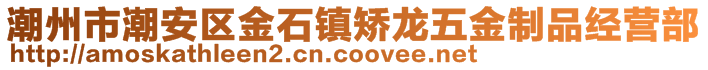 潮州市潮安區(qū)金石鎮(zhèn)矯龍五金制品經(jīng)營(yíng)部