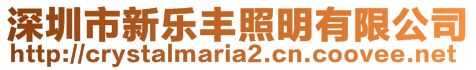 深圳市新樂豐照明有限公司