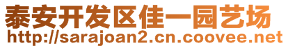 泰安開發(fā)區(qū)佳一園藝場(chǎng)