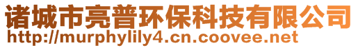 诸城市亮普环保科技有限公司