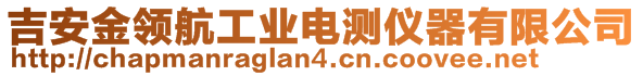 吉安金領(lǐng)航工業(yè)電測儀器有限公司