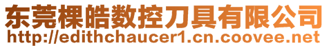 東莞棵皓數(shù)控刀具有限公司