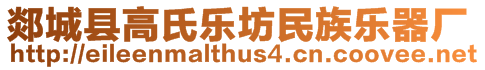 郯城縣高氏樂(lè)坊民族樂(lè)器廠