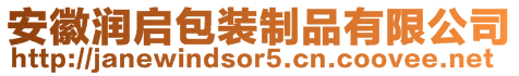 安徽润启包装制品有限公司