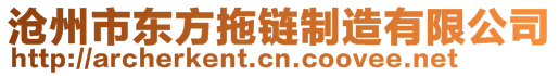 滄州市東方拖鏈制造有限公司