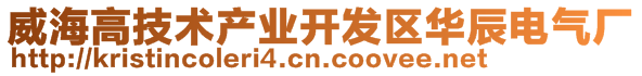 威海高技術產業(yè)開發(fā)區(qū)華辰電氣廠