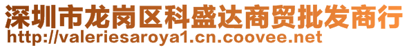 深圳市龍崗區科盛達商貿批發商行