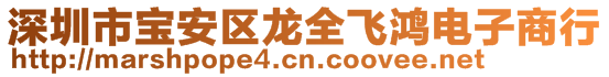 深圳市寶安區(qū)龍全飛鴻電子商行