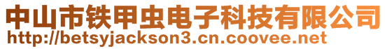 中山市鐵甲蟲電子科技有限公司